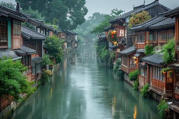 绝美江南美景图：不可错过的江南风光画卷