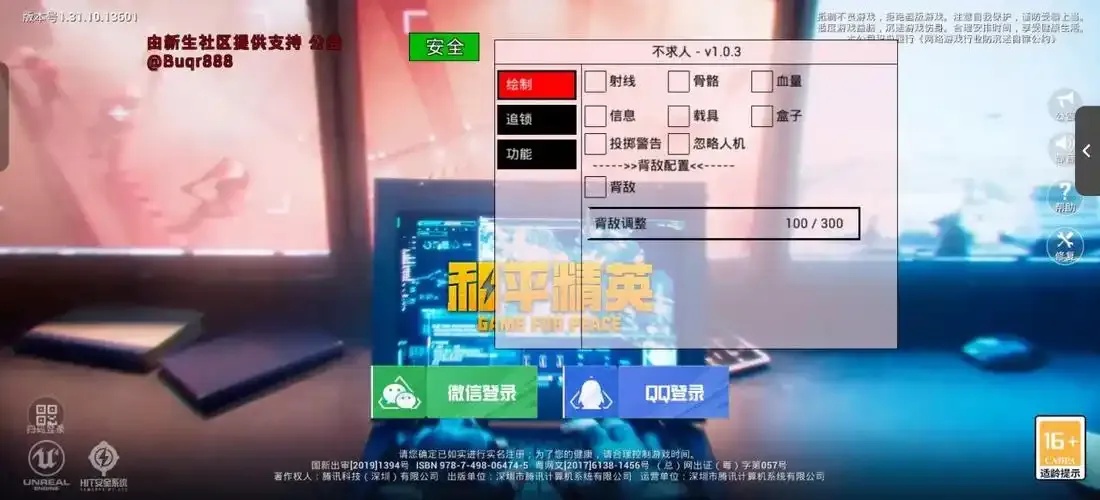 2021年和平精英辅助