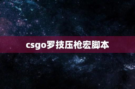 CSGO脚本怎么用?详细教程与实用技巧全攻略