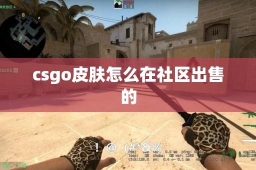 CSGO社区交易市场全解析:玩家买卖指南与攻略