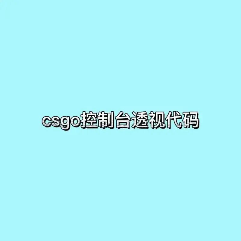 CSGO透视代码大全及使用方法
