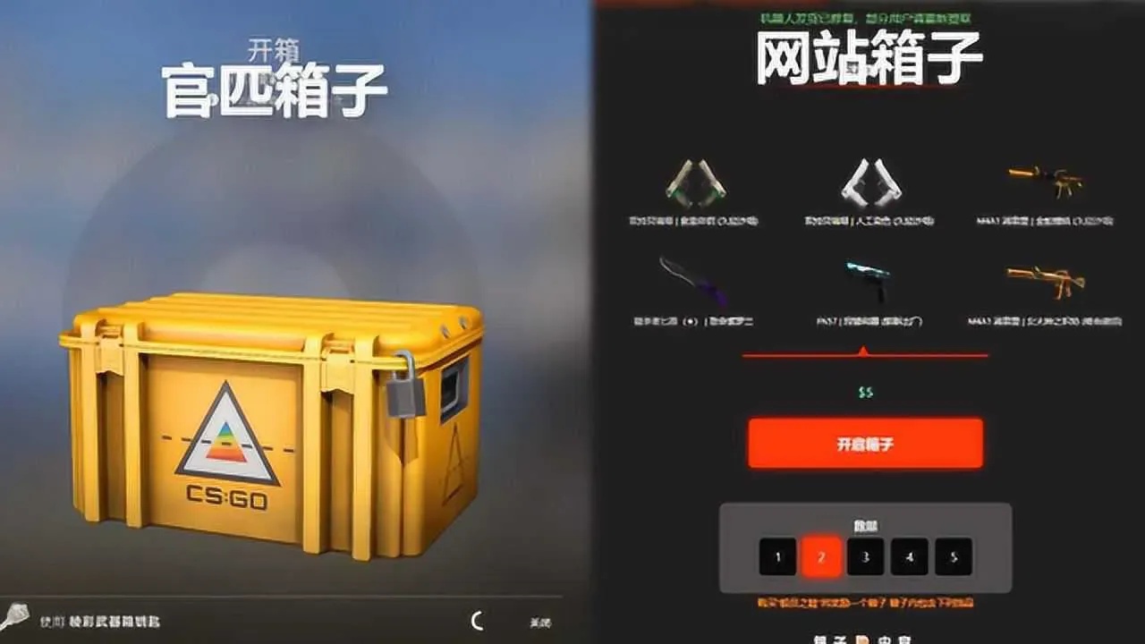 CSGO箱子机制解析与市场行情分析