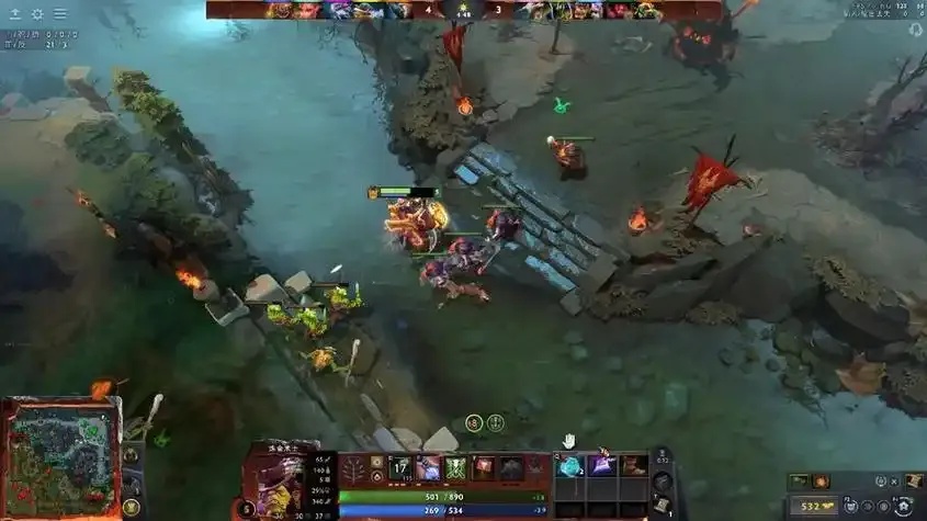DOTA2纯辅助是3号位