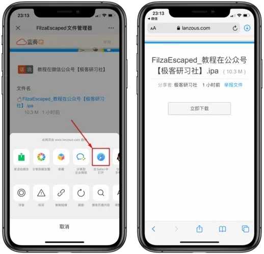 ios免越狱filza