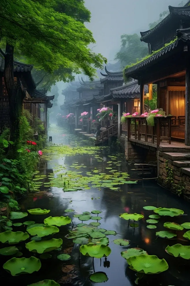 绝美江南美景图:不可错过的江南风光画卷